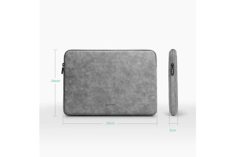 Túi đựng bảo vệ iPad, laptop bằng da lộn, lót lông chống sốc, kích thước 13.3 inch, 15.4 inch UGREEN LP187 - Hàng chính hãng