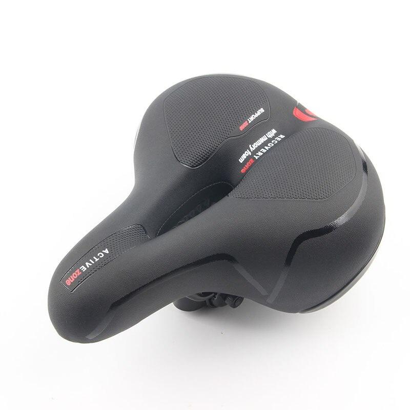 Bicycle Saddle Anti Slip & Sun Road Bike Saddle Accessories Shock Absorber Widen Big Butt Cycling Bike Seat