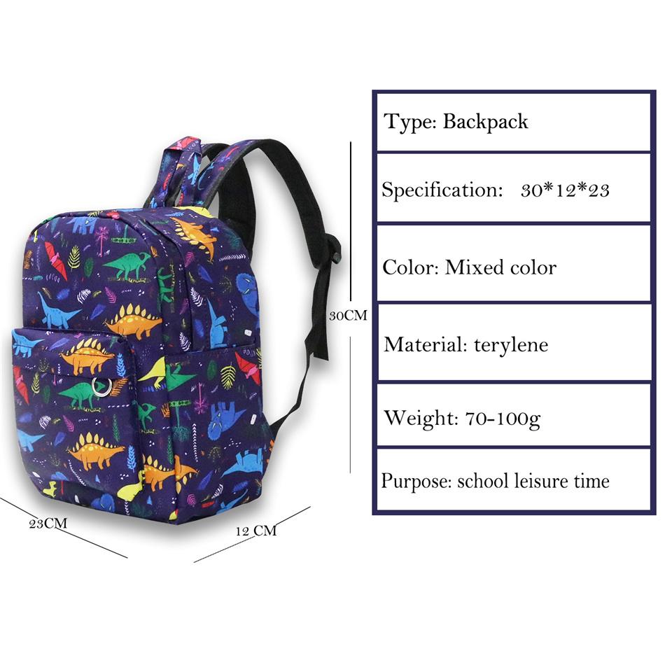Hoạt Hình Khủng Long Trường Ba Lô Trẻ Em Học Túi Bé Trai Bé Gái Mẫu Giáo Schoolbag Tập Đi Ba Lô Trẻ Em Sinh Đựng Mochila