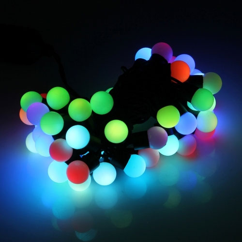 Đèn led trang trí cherry ball bóng tròn trắng