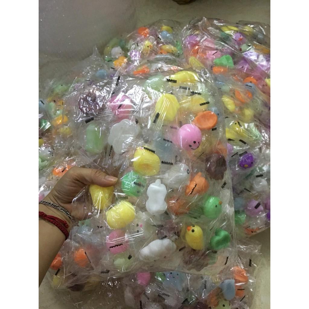 Combo 50 Squishy Mochi Hình Thú Cực Dễ Thương