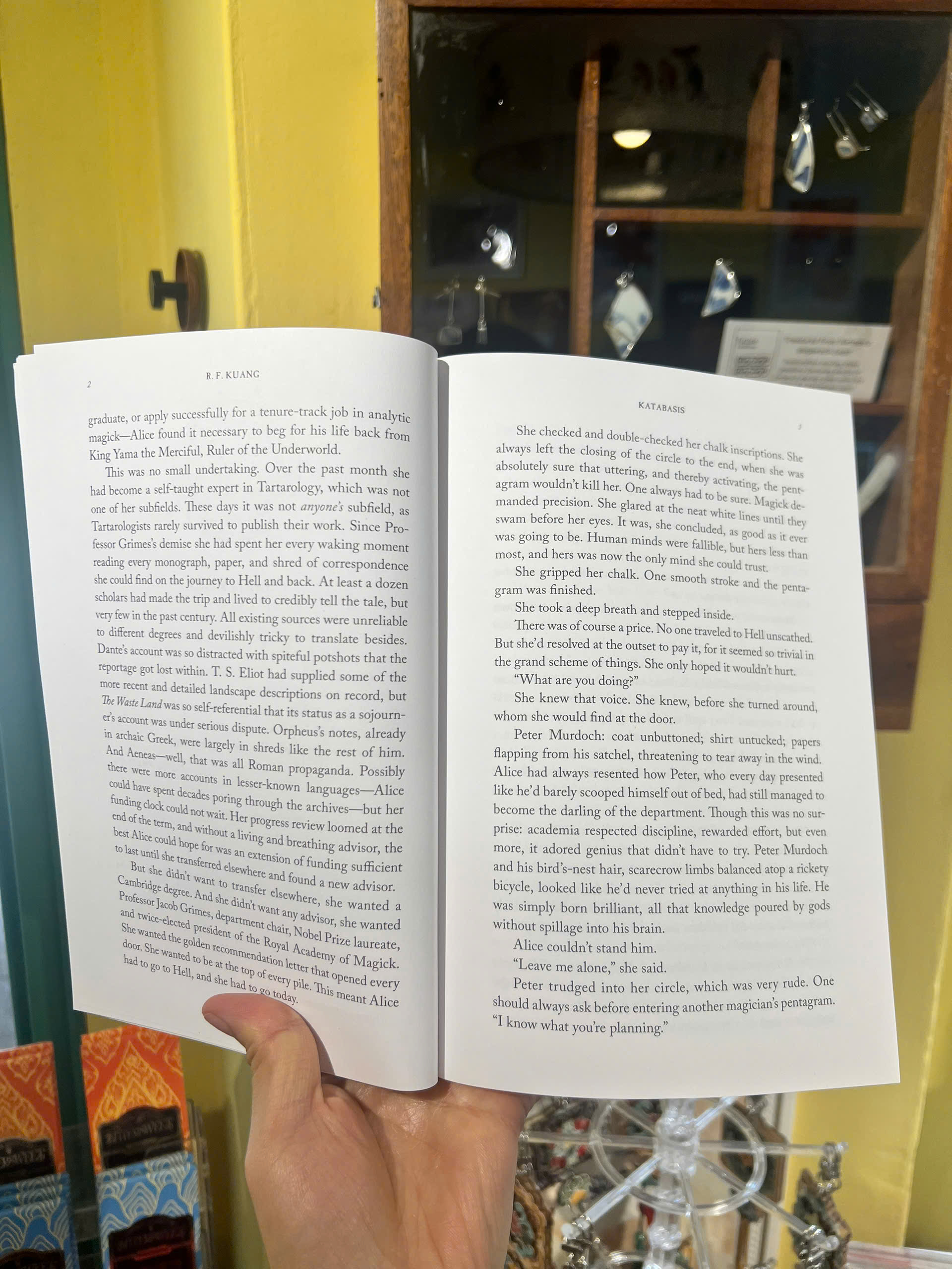 Sách - Katabasis by R. F. Kuang - Fantasy/ Dark Academia/ Fiction - Sách ngoại văn US