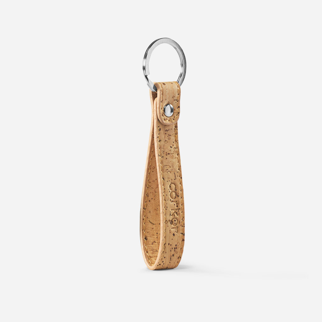 Móc chìa khóa da cork thực vật cao cấp dạng dài KEY CHAIN - HGcork Corkor CK258 - Vật liệu từ vỏ cây sồi Bồ Đào Nha hàng trăm tuổi - Siêu bền, Chống cháy, Chống mốc, Chống thấm nước - Hàng chính hãng, Sản xuất tại Bồ Đào Nha