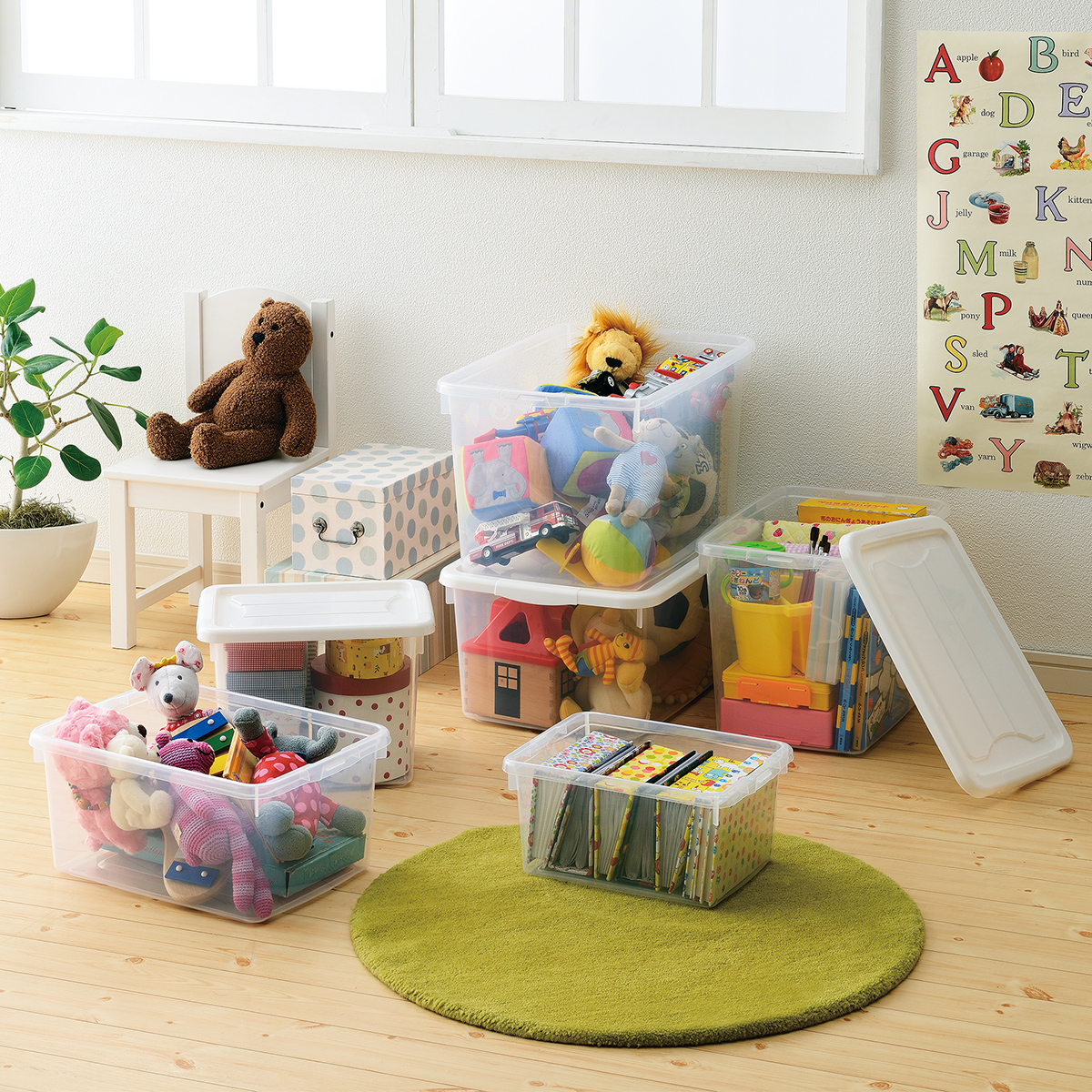 TENMA Hộp Nhựa Lưu Trữ Profix Case JAPAN QUALITY, Dung Tích 8L đến 40L, Có nắp, Dẻo Dai, Bền Chắc