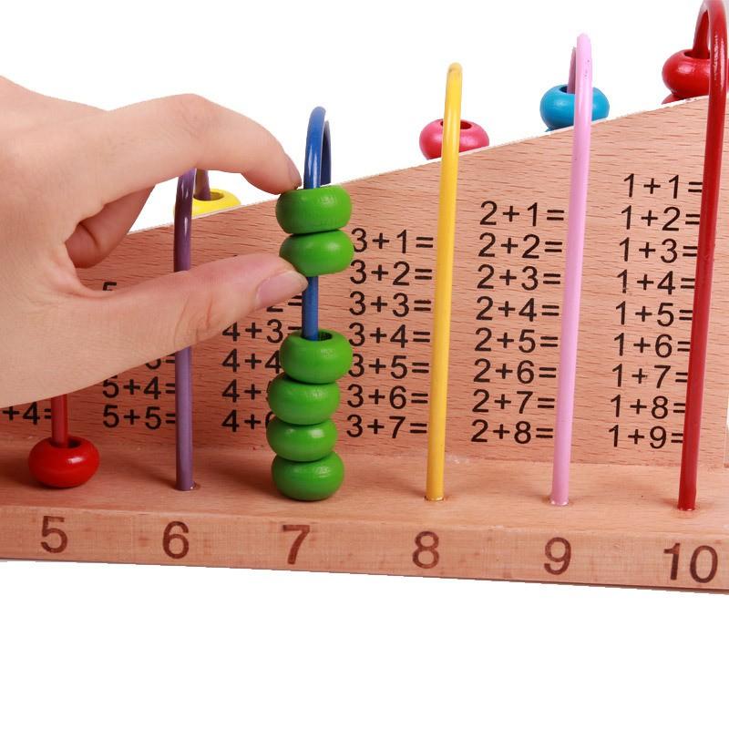 Bản tính cầu vồng - đồ chơi giúp bé học toán