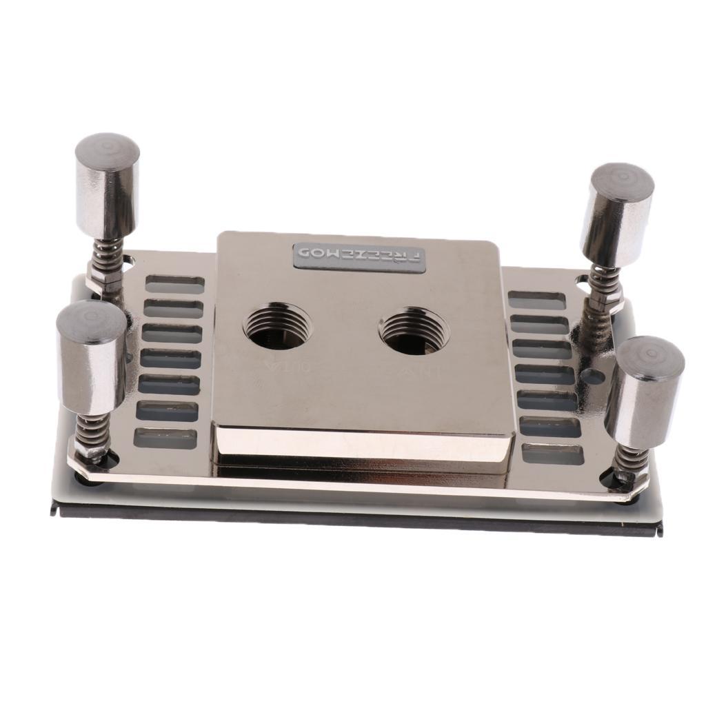 Metal PC CPU Water Cooling Block  + Copper Base Cool Inner Channel