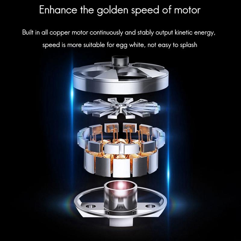 Sạc USB Điện Trứng Be Nhà Sữa Sữa Rửa Mặt Foamer Uống Hỗn Hợp 2 Cỏ Roi Di Động Trứng Máy Xay Sinh Tố Nhà Bếp Mini Máy Đánh Trứng