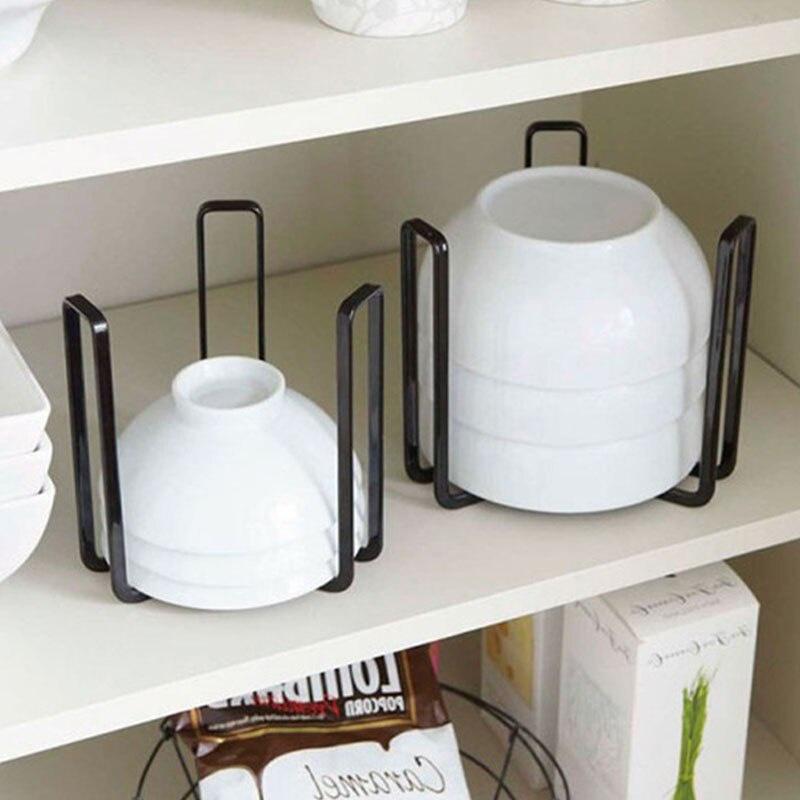 Japanese-Style Drain Dish Rack Kitchen Cabinet Organizer Storage Shelf Metal Drawer Drying Bowl Racks Home Accessories