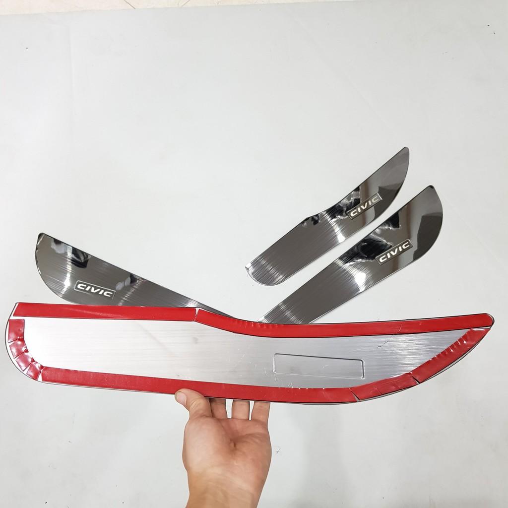 Ốp chống xước Tapli, Táp li cửa Honda Civic 2016-2019