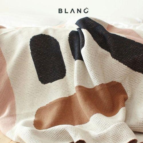 Chăn Phủ Sofa Khăn Phủ Sofa Trải Sàn Phong Cách Bắc Âu Decor Napoli BLANC'