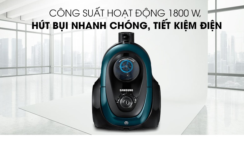 Máy hút bụi dạng hộp Samsung VC18M21M0VN/SV-N - Hàng Chính Hãng