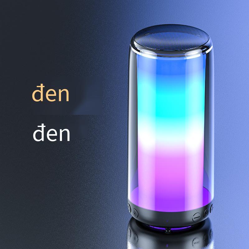 Ưu đãi tốt nhất là loa bluetooth mát mẻ âm thanh đa phương tiện âm nhạc rung động loa siêu trầm đầy màu sắc loa siêu trầm nhỏ di động ngoài trời