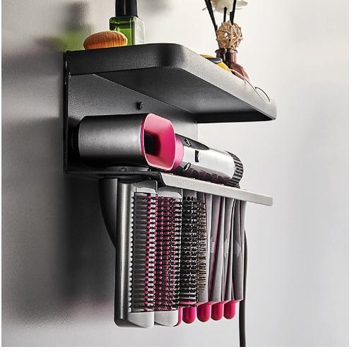 Giá đỡ máy sấy tóc đựng vật dụng treo tường tường Hyper Holder