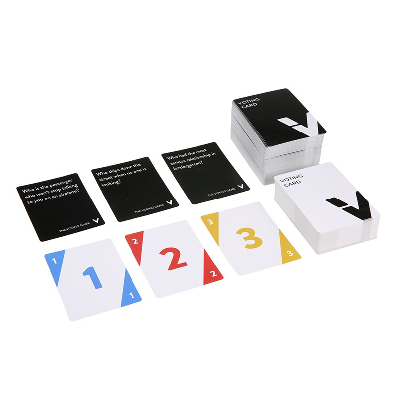 BOARD GAME THẺ BÀI NGÔN NGỮ TIẾNG ANH VUI NHỘN THE VOTING GAME