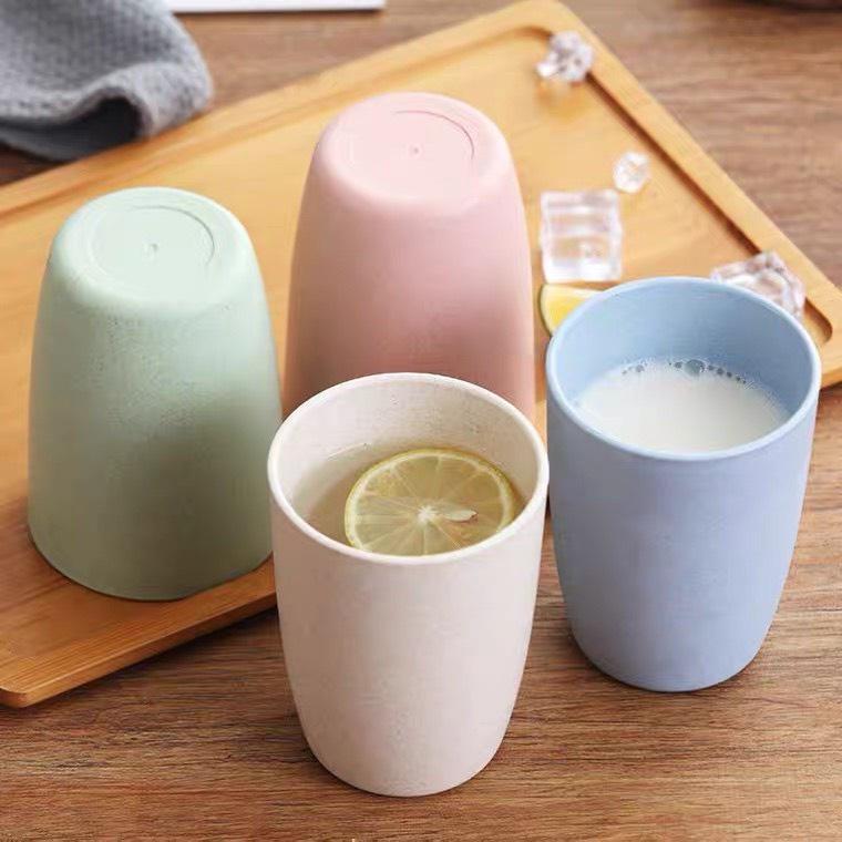 Cốc Nhựa Chịu Nhiệt Bằng Lúa Mạch An Toàn Cho Sức Khỏe Nhiều Màu - Bào Ngư.818