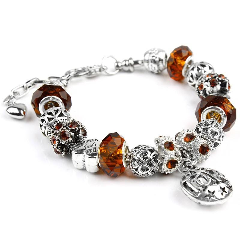 Vòng tay charm chữ Love mẫu mới