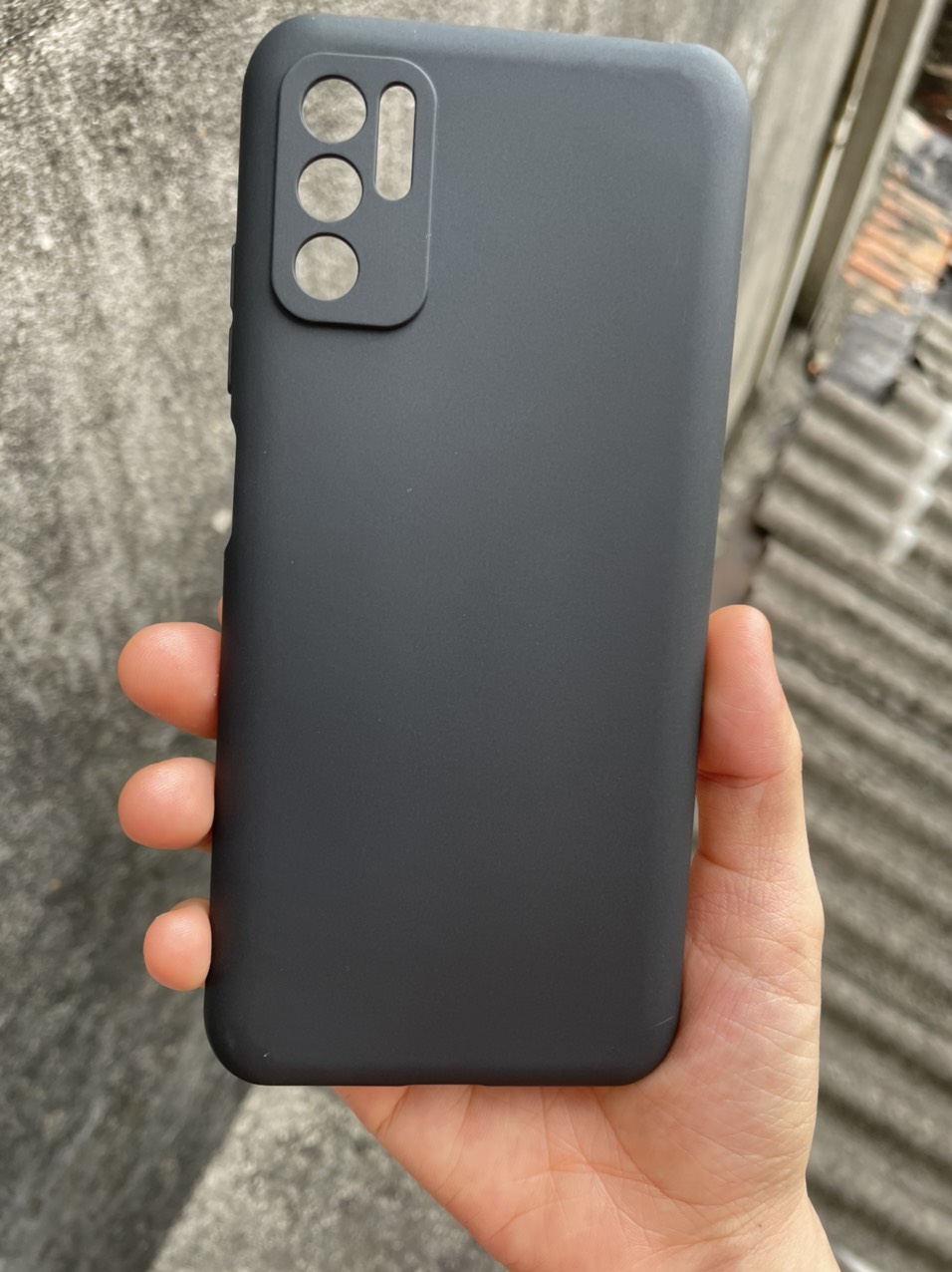 Ốp lưng dẻo đen cho Xiaomi Redmi Note 10 5G