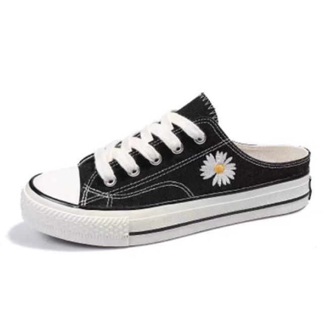 Giày sục hoa cúc mới cao cấp :)))