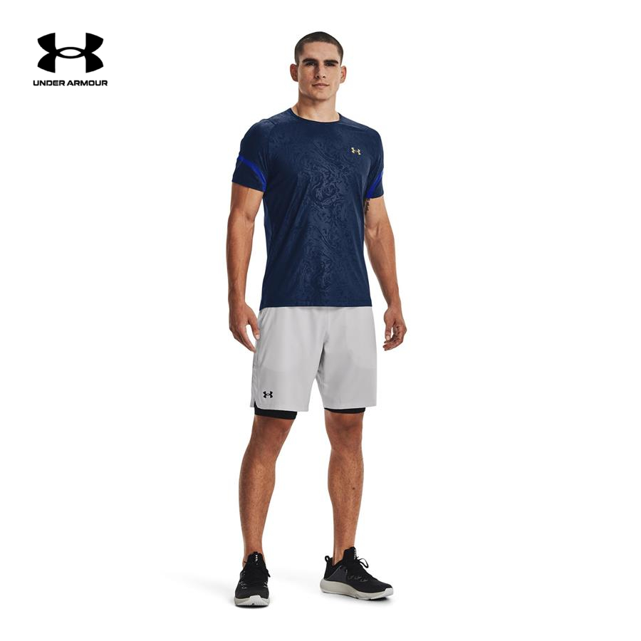 Áo thun tay ngắn thể thao nam Under Armour RUSH 2.0 EMBOSS SS - 1370318-408