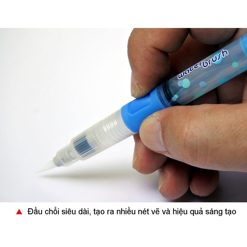 Bộ 1 hộp bút chì màu STABILO CarbOthello 12 cây hộp thiếc + 1 cọ bút chì nước HDWB103 + Tô màu STABILO SVCB (CLC1412MB+)