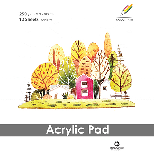 Tập Giấy Vẽ A4 Acrylic Pad