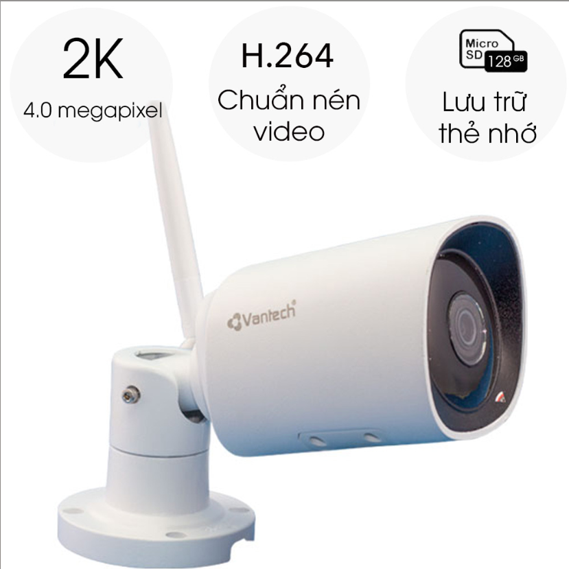 Camera IP AI Wifi 4.0MP VANTECH AI-V2031C-hàng chính hãng