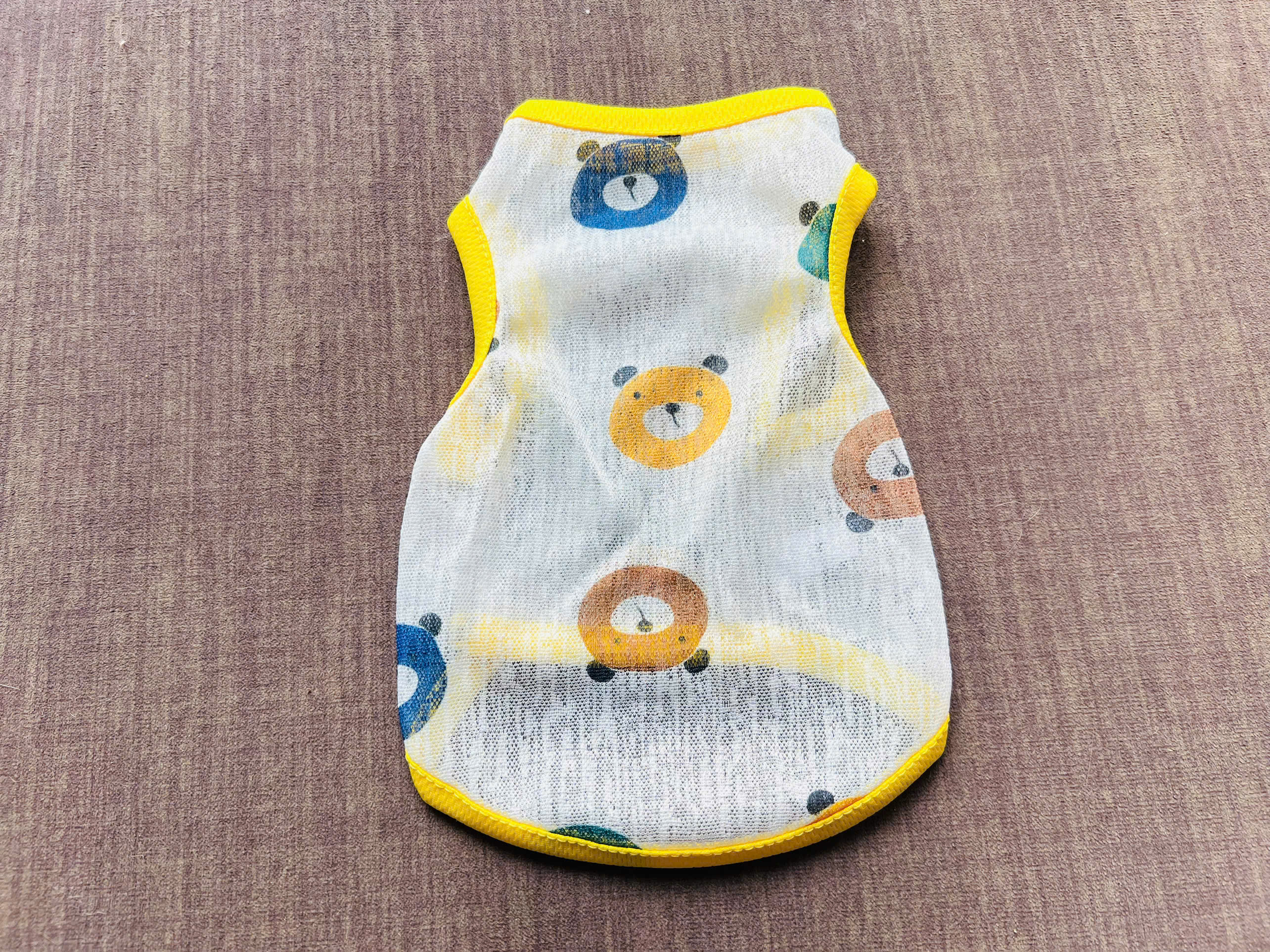 ÁO THUN BA LỖ THÔNG HƠI SIÊU CUTE TỪ 1-7KG DÀNH CHO THÚ CƯNG CHÓ MÈO