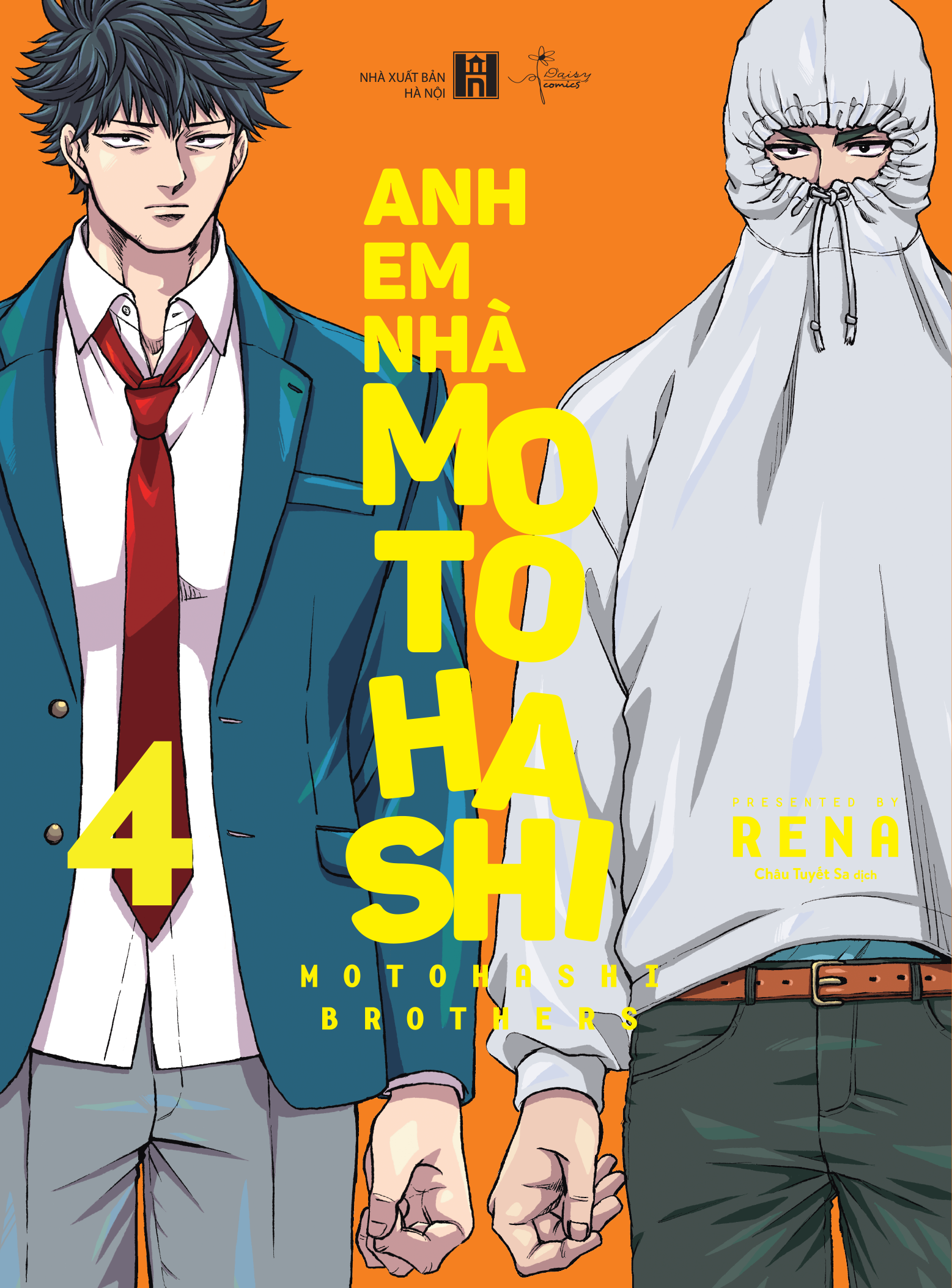 Sách Anh Em Nhà Motohashi Tập 4