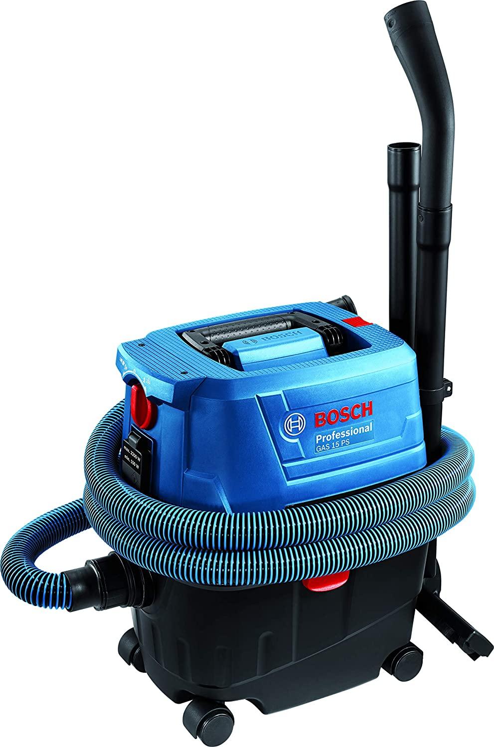 MÁY HÚT BỤI KHÔ/ƯỚT 1100W BOSCH GAS 15 PS - HÀNG CHÍNH HÃNG