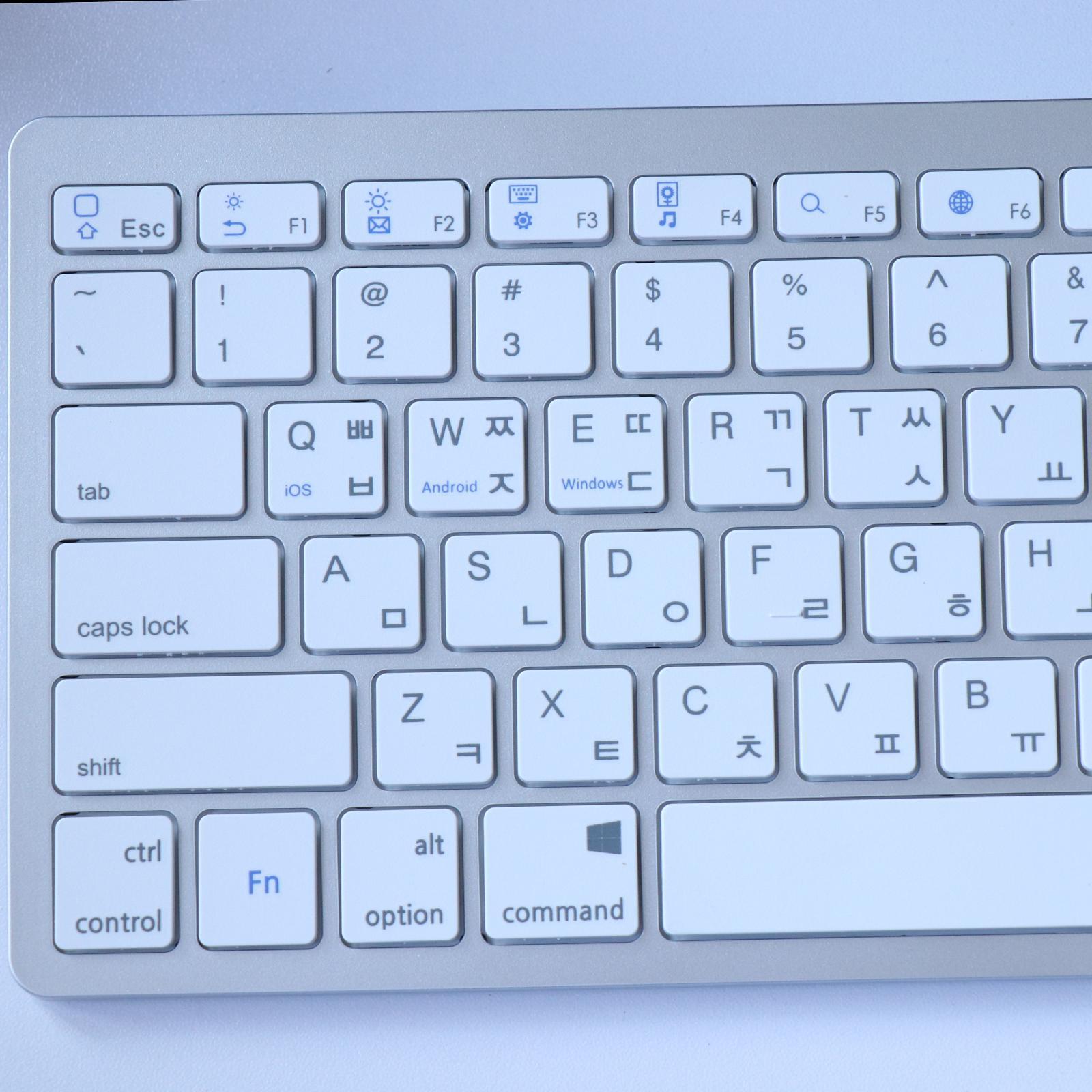 78 Keys Wireless Bluetooth Keyboard for