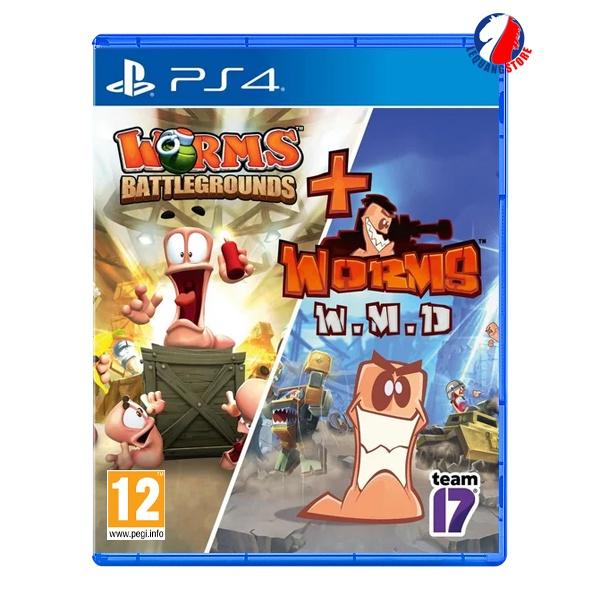 Worms Battleground and Worms WMD - PS4 - Hàng Chính Hãng