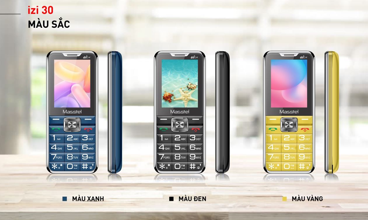 Điện thoại di động Masstel Izi 30 - Hàng chính hãng
