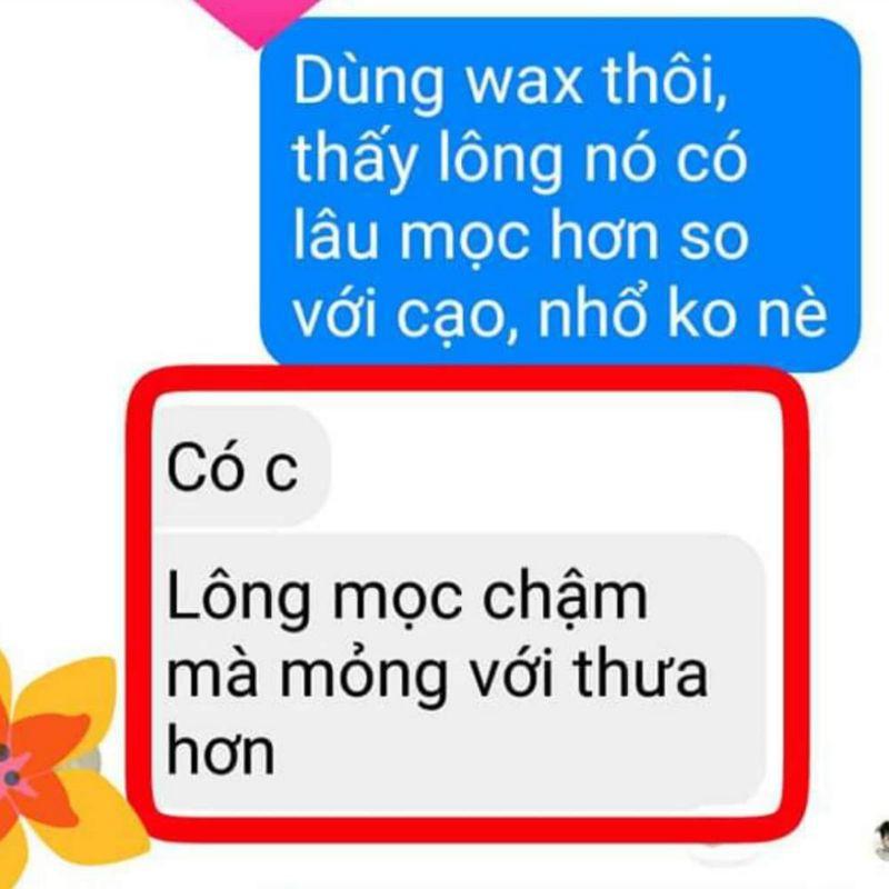 Giấy Wax Lông  với que gạt tiện dụng