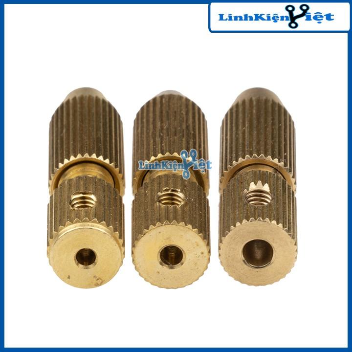 Đầu Kẹp Mũi Khoan Mini Trục 2.0mm Kẹp Mũi 2.3- 3mm Nhiều Kích Thước