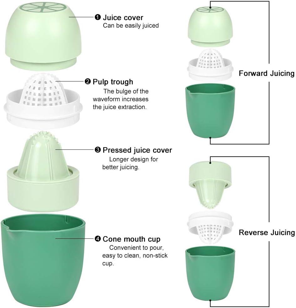 Báo chí Lemon Press Press, sử dụng kép Báo chí trái cây, nhấn trái cây cho chanh/chanh/cam/cam/bưởi -vert