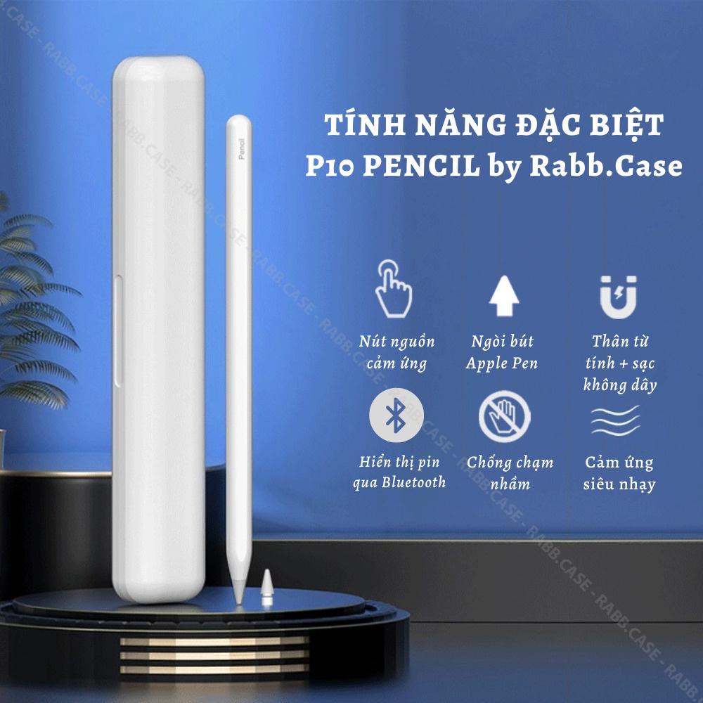 Bút cảm ứng chống chạm nhầm, vẽ nét nghiêng, sạc không dây cho Tablet Táo cạnh vuông, thay được ngòi kim loại