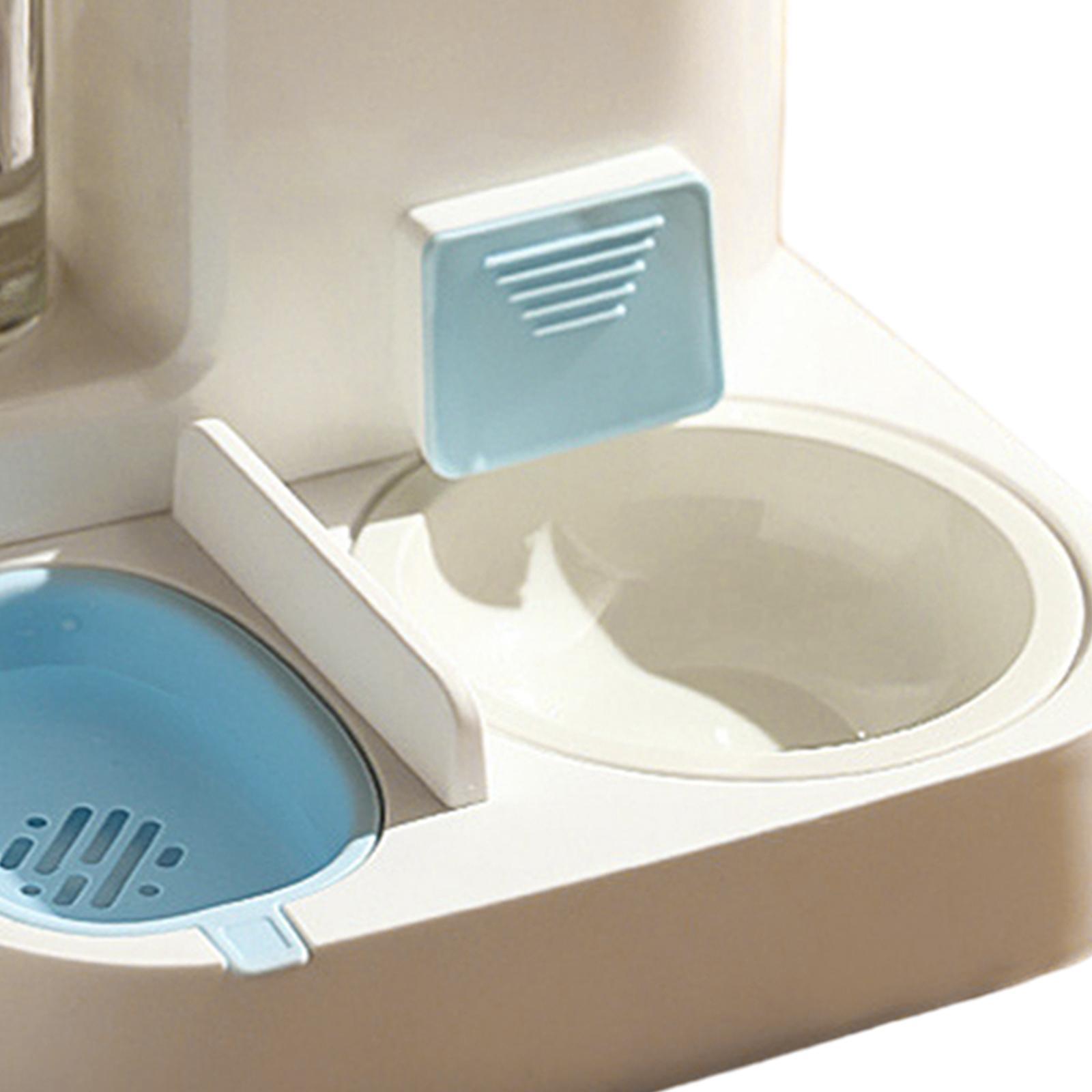 Automatic Pet Feeder 1L Drinker 2.2L Feeder Easily Clean Kitty Food Bowl