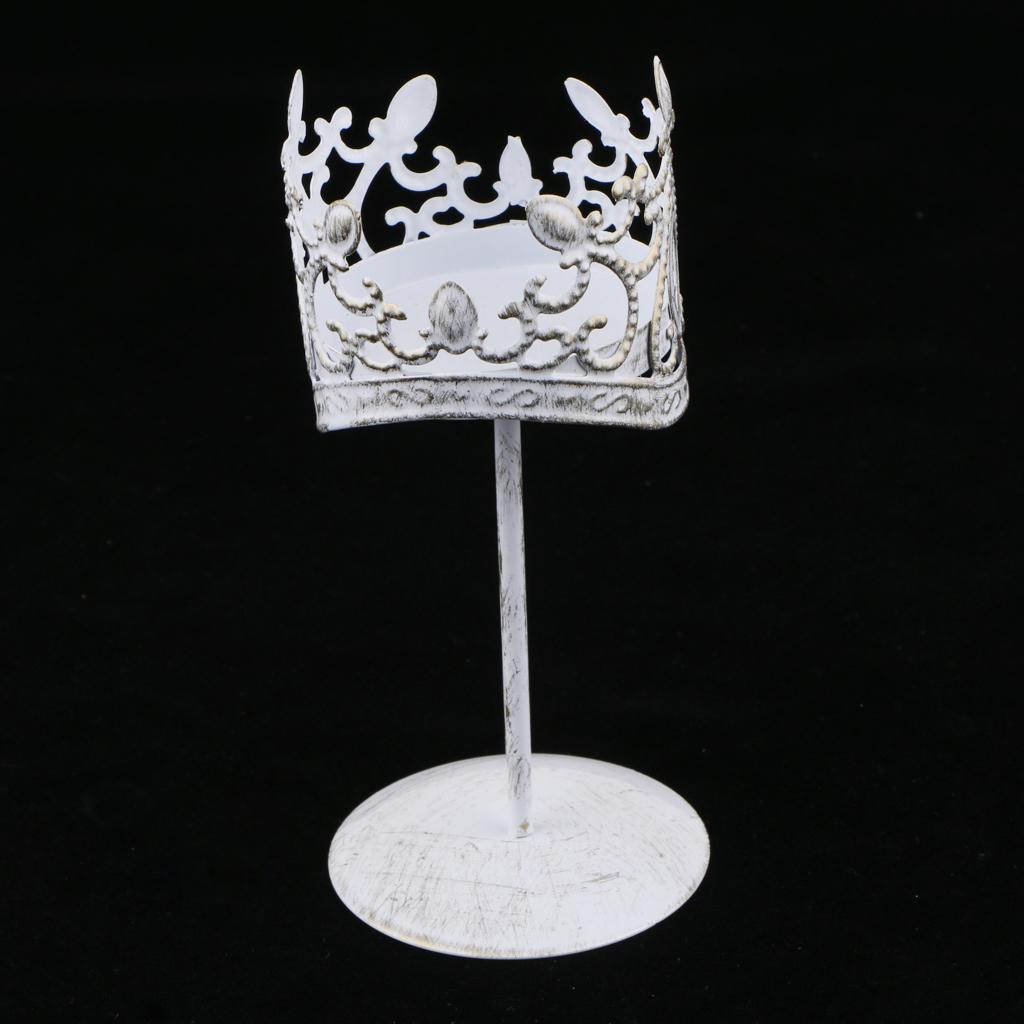 Wrought Iron Tea Light Candle Holder Candlestick Wedding Decor