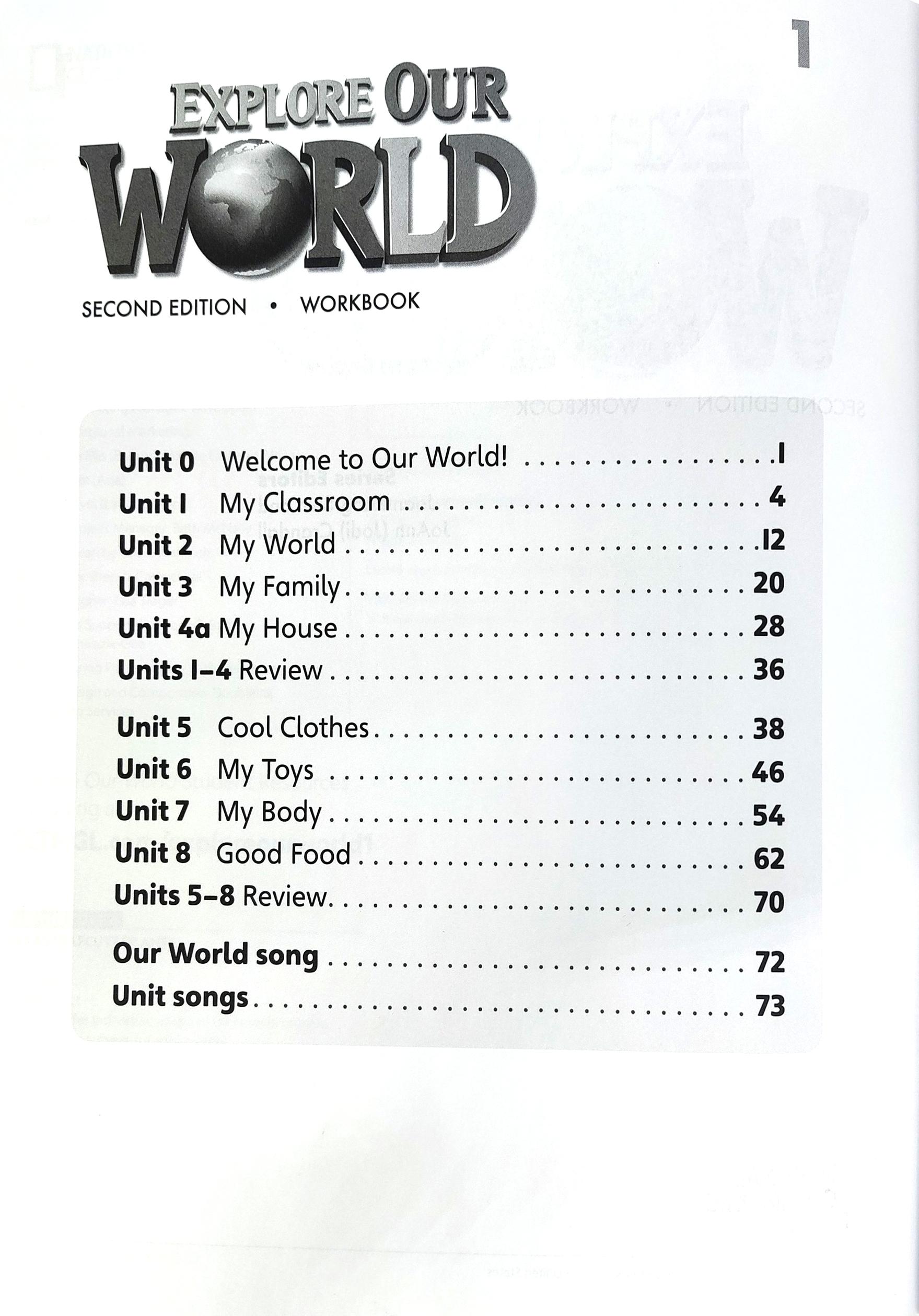 Explore Our World 1: Workbook