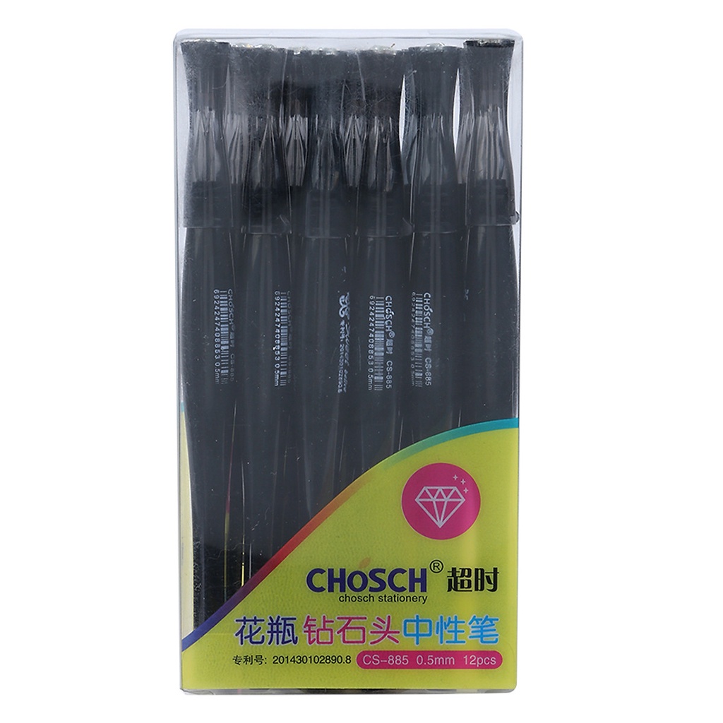 Hộp 12 cây viết Gel Chosch CS - 885