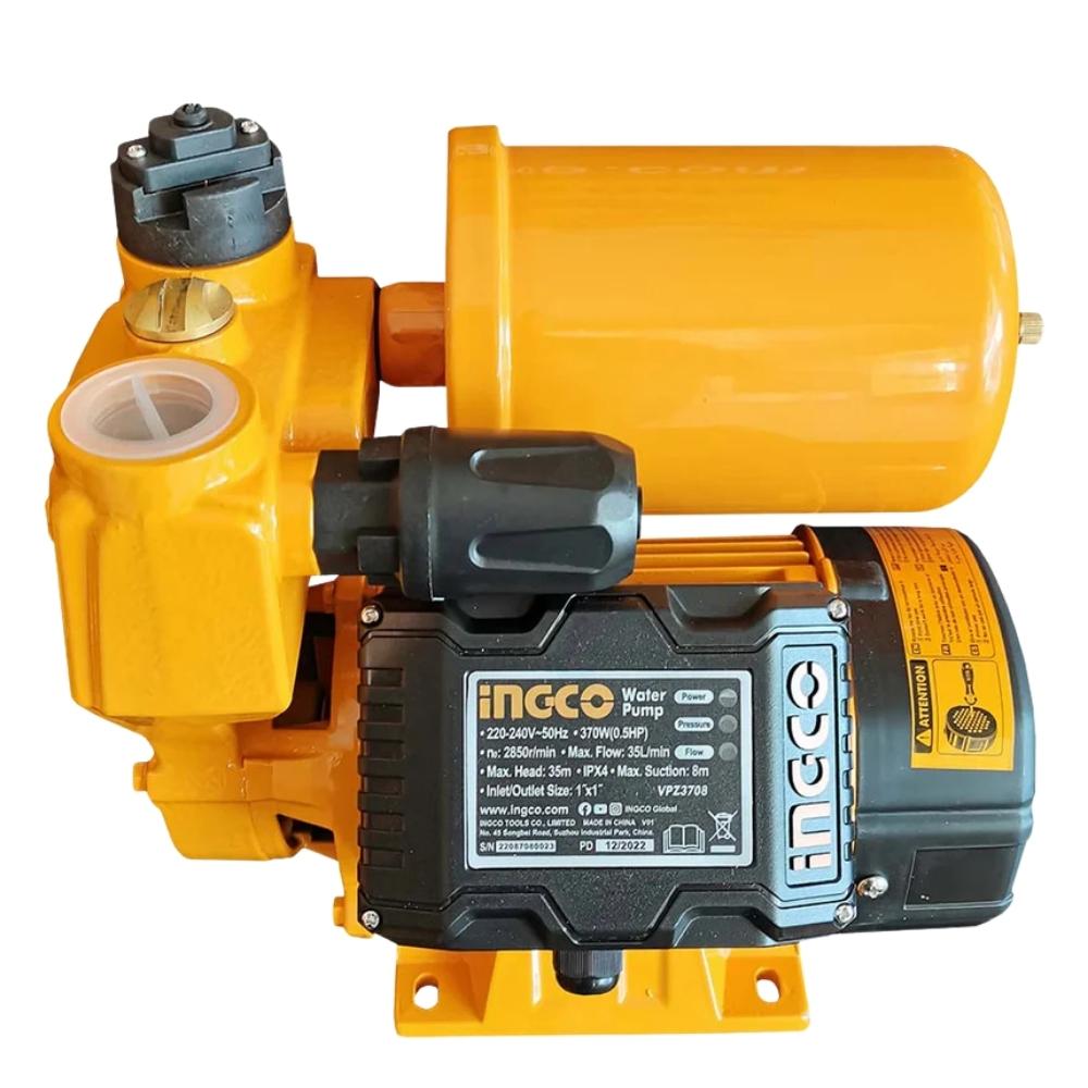 MÁY BƠM NƯỚC TỰ MỒI 370W(0.5HP) INGCO VPZ3708 - HÀNG CHÍNH HÃNG