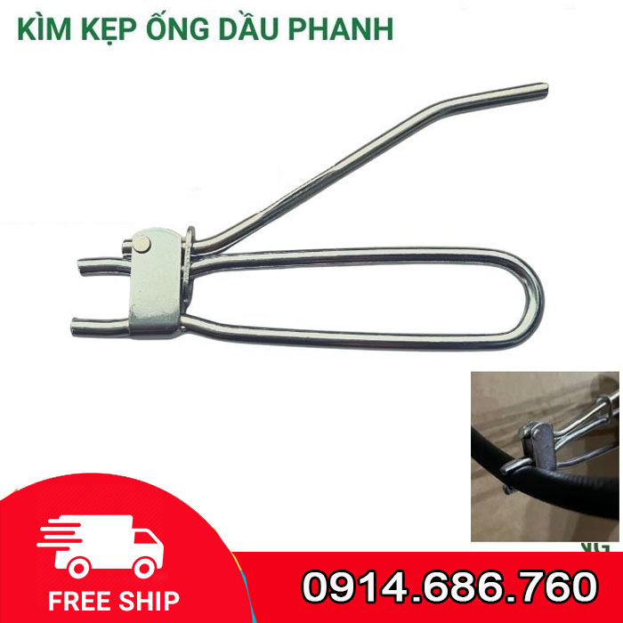 Kìm Kẹp Ống Dầu Phanh Chống CHẢY DẦU, Kìm Bóp Ống Dầu Không Làm Hư Hỏng Ống