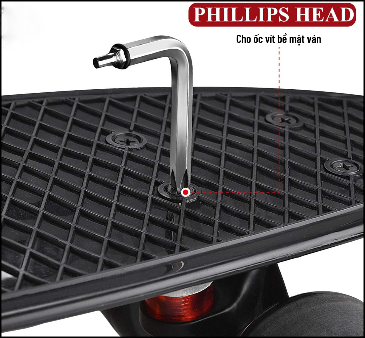 Dụng Cụ Tháo Lắp Ván Trượt - Cờ lê - Tools T- Đầu tháo lắp đa dạng - sử dụng cho mọi loại ván trượt