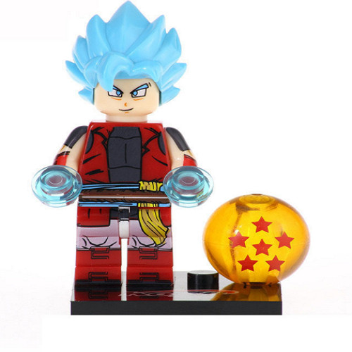 Mô hình nhân vật Dragon Ball Broly Trunks Gotenks Latiz Minifigure 08