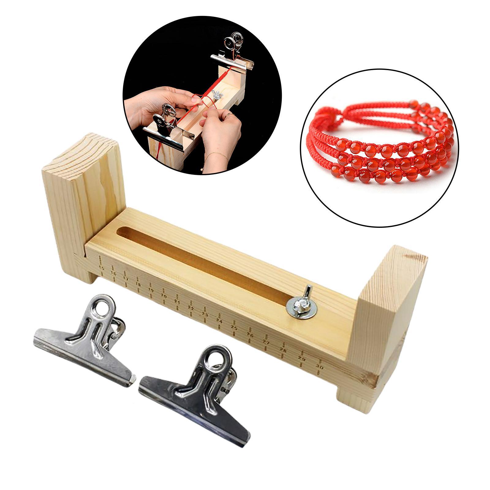 Paracord Jig Bracelet Maker, Adjustable Length, Wristband Maker Paracord Braiding Weaving DIY Crafts Kit