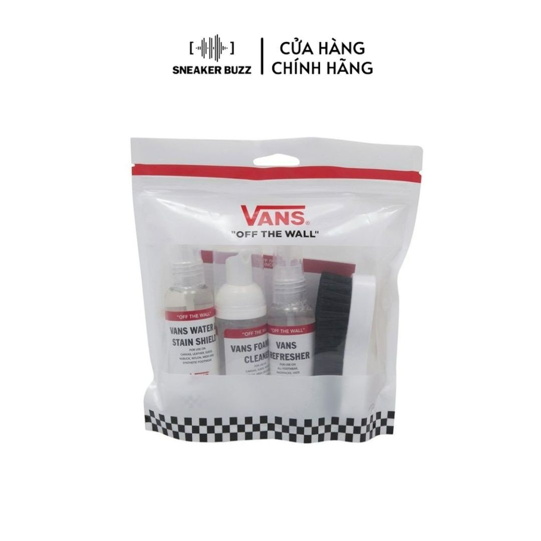 Bộ Vệ Sinh Giày Vans Shoe Care Travel Kit VN0A3IHTWHT