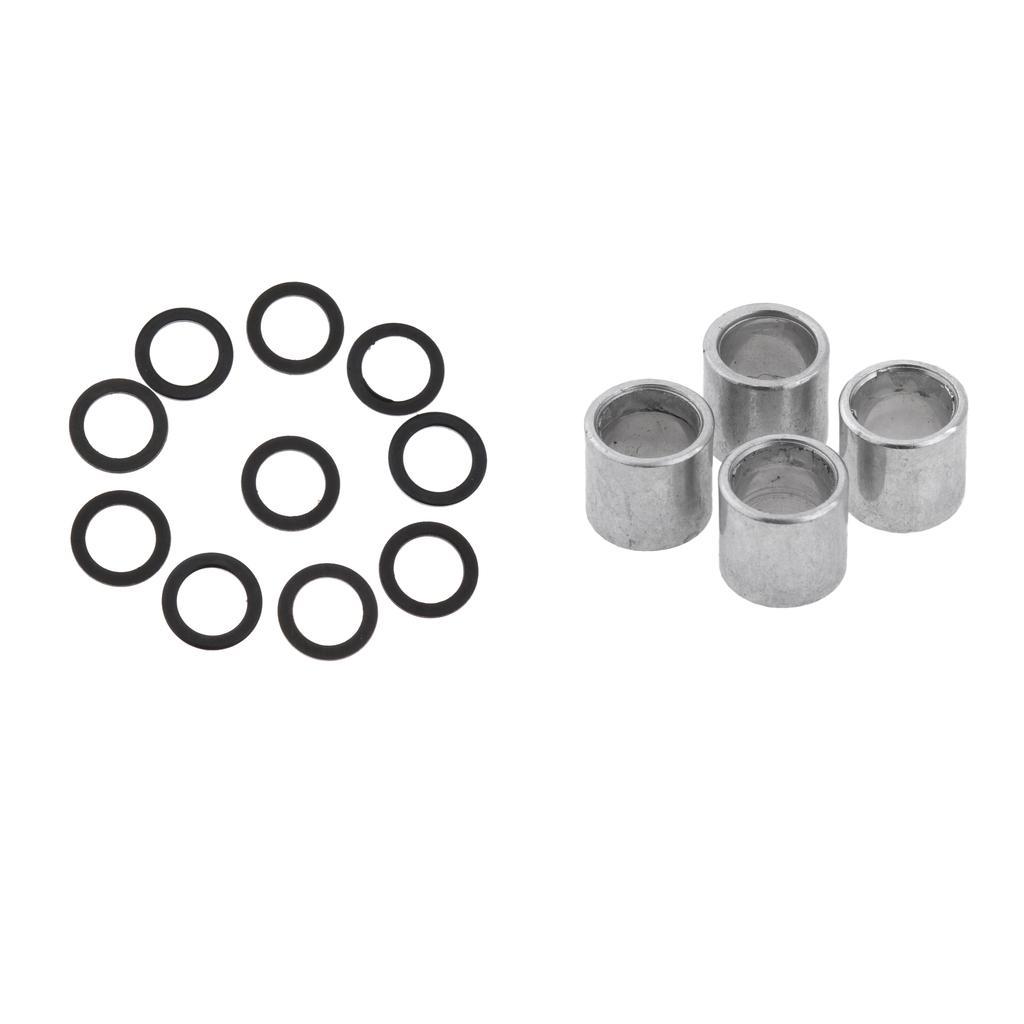 14pcs Longboard Speed Washers and Spacers, Skateboard Bearing Spacers Speed Rings, Skates Hardware, Truck Axle Accessories