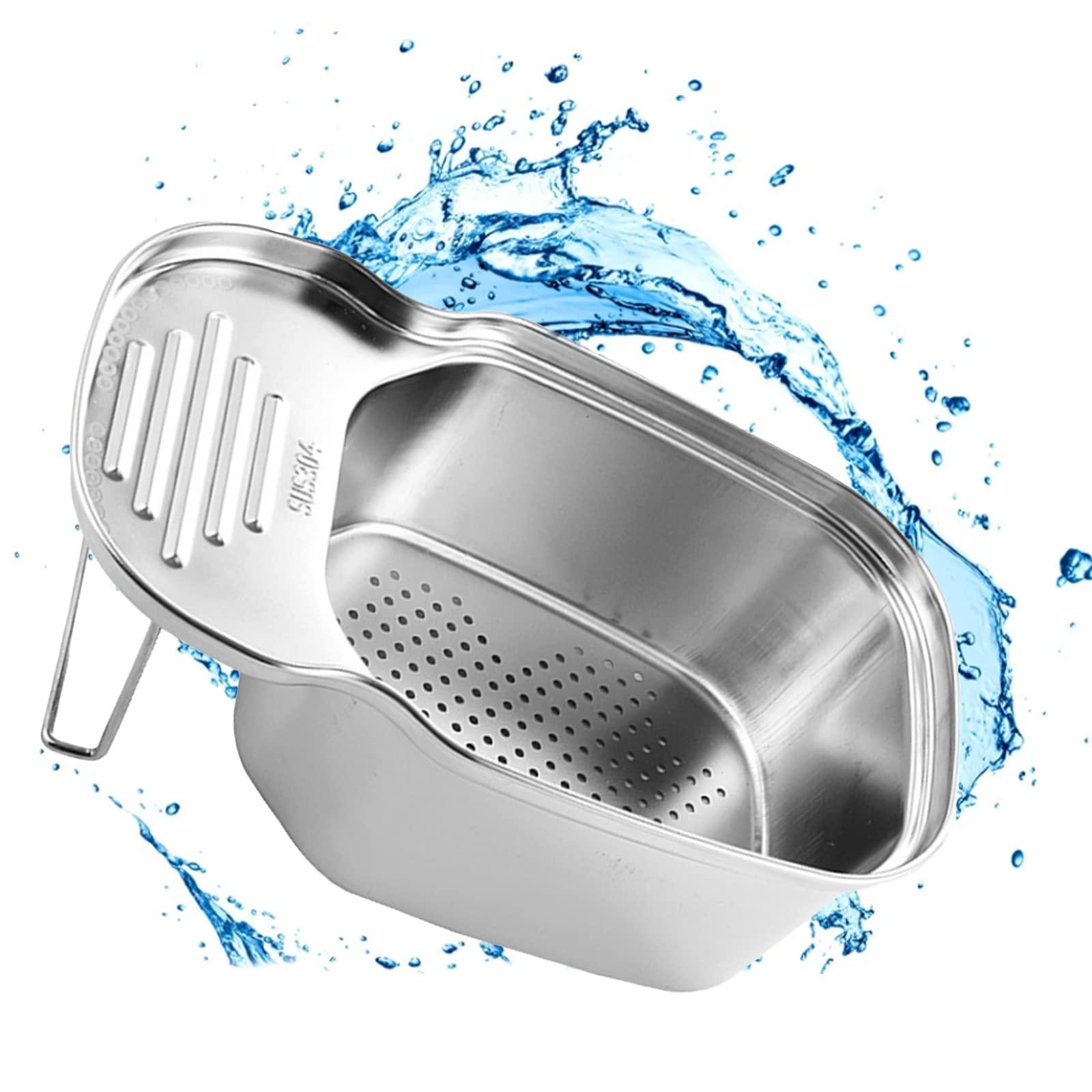 Bộ lọc bồn rửa bằng thép không gỉ Bộ lọc không gỉ kệ nhà bếp đa năng rây