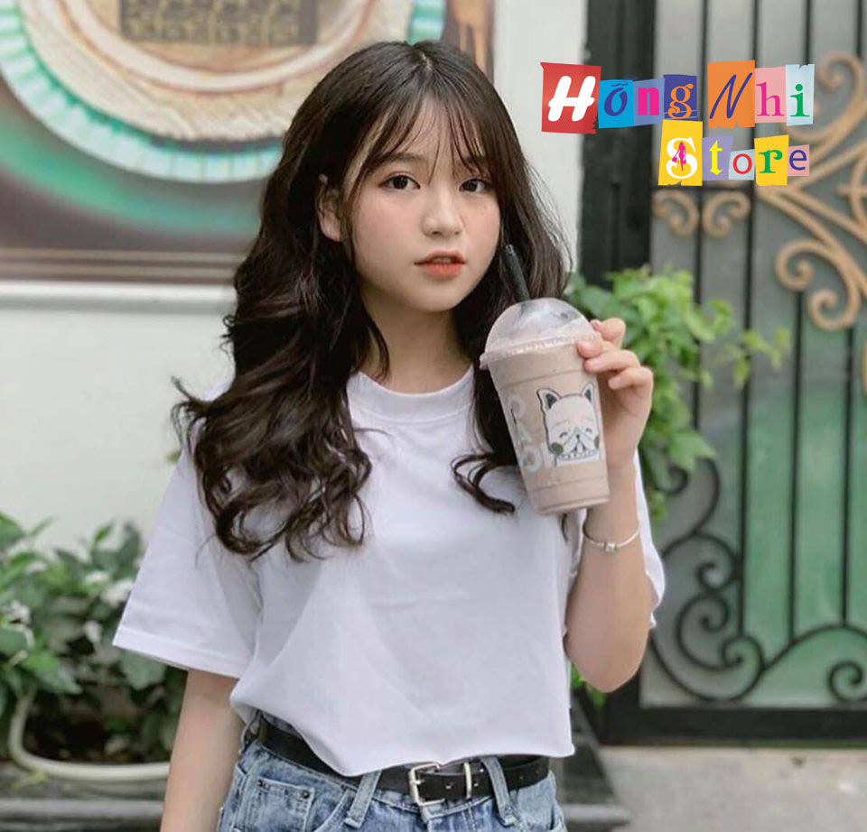 Áo Croptop Trơn Tay Lửng Form Rộng Oversize Ulzzang - MM