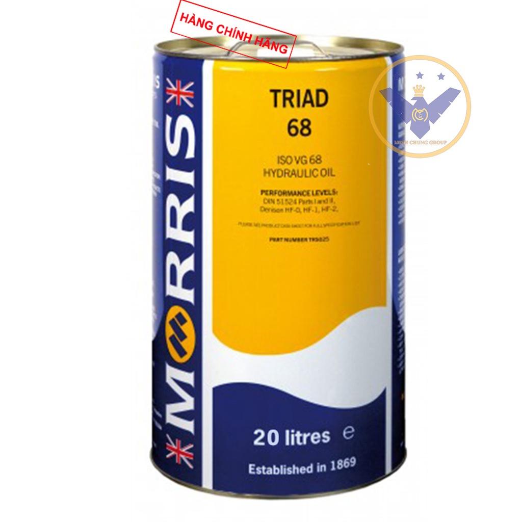 Dầu thủy lực 68 - dầu thủy lực Morris Triad ISO VG 68 xô 20L